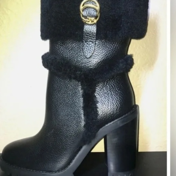 COACH harpies bootie black new size 7